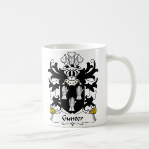 Gunter Family Crest Coffee Mug