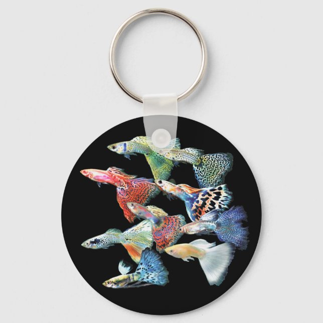 Guppies Key Ring (Front)