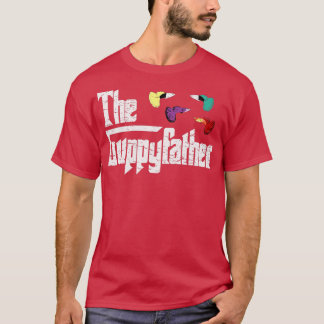 Guppy Father Guppys Dad Pa Daddy Guppies Aquarium  T-Shirt