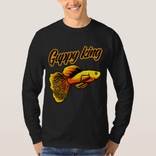 Guppy King Aquarium Fishes Aquarist T-Shirt