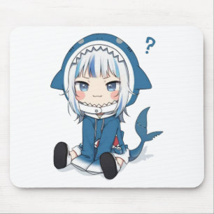 Gura Hololive (がうる・ぐら) Mouse Mat