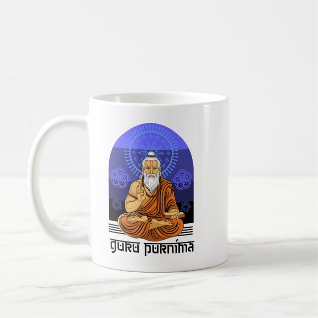 Guru purnima coffee mug (Left)