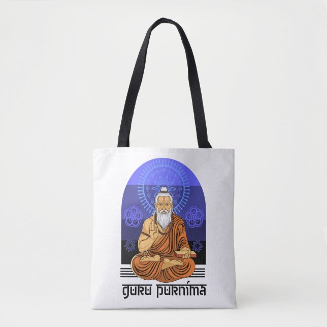 Guru purnima tote bag (Front)