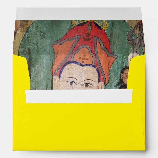 Guru Rinpoche, Padmasambhava Buddha - Himalayas Envelope (Back (Bottom))