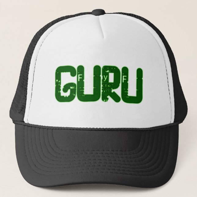 guru trucker hat (Front)