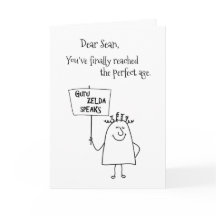 Guru Zelda Add a Name Funny Quote Birthday