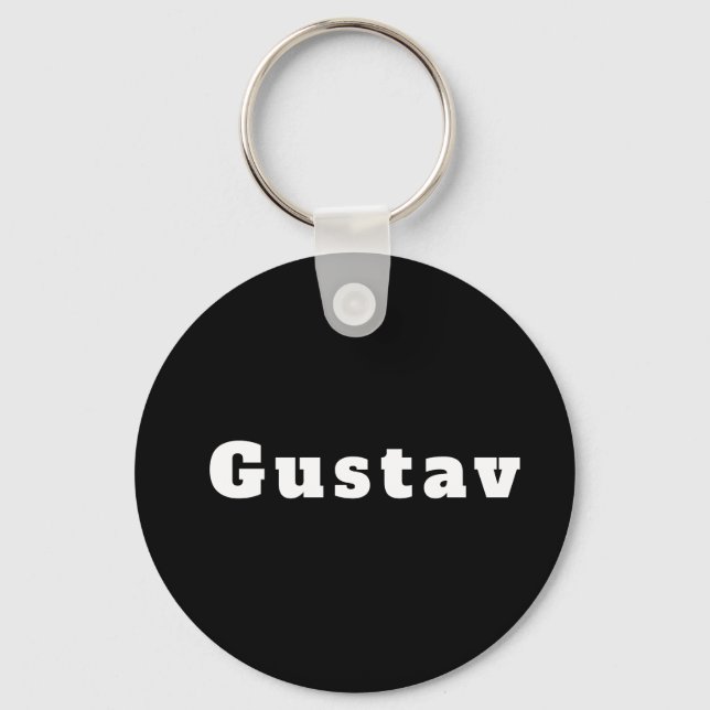 Gustav Key Ring (Front)