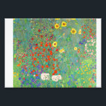 Gustav Klimt 1907,Farm Garden with Sunflowers. Photo Print<br><div class="desc">Ilustradoras y pintores famosas de todos los tiempos.</div>