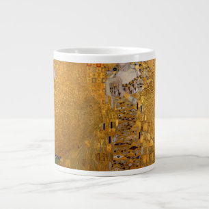 Gustav Klimt - Adele Bloch-Bauer I. Large Coffee Mug