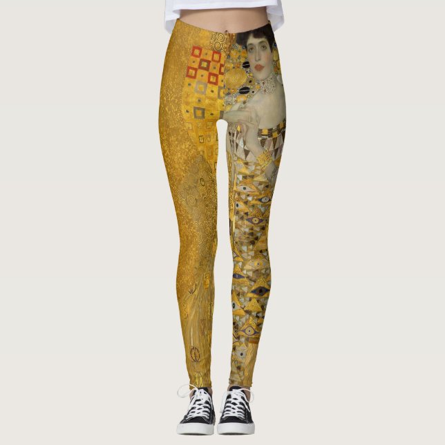 Gustav Klimt - Adele Bloch-Bauer I Leggings (Front)