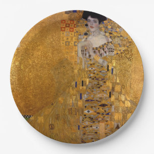 Gustav Klimt - Adele Bloch-Bauer I. Paper Plate