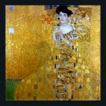 Gustav Klimt Adele Bloch-Bauer I Poster<br><div class="desc">An iconic painting of Adele Bloch-Bauer as painted by Gustav Klimt.</div>