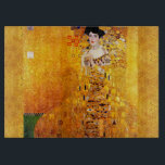 Gustav Klimt Adele Bloch-Bauer Vintage Art Nouveau Cutting Board<br><div class="desc">Gustav Klimt Portrait Of Adele Bloch-Bauer I Art Nouveau Painting Portrait of Adele Bloch-Bauer I is a 1907 painting by Gustav Klimt. The first of two portraits Klimt painted of Bloch-Bauer, it has been referred to as the final and most fully representative work of his golden phase. This painting, which...</div>