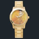 Gustav Klimt Adele Bloch-Bauer Vintage Art Nouveau Watch<br><div class="desc">Gustav Klimt Portrait Of Adele Bloch-Bauer I Art Nouveau Painting Portrait of Adele Bloch-Bauer I is a 1907 painting by Gustav Klimt. The first of two portraits Klimt painted of Bloch-Bauer, it has been referred to as the final and most fully representative work of his golden phase. This painting, which...</div>