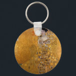 Gustav Klimt // Adele Bloch-Bauer's portrait. Key Ring<br><div class="desc">Gustav Klimt // Adele Bloch-Bauer's portrait.</div>