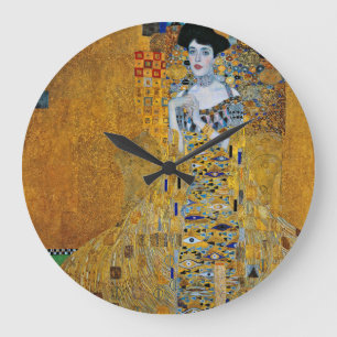 Gustav Klimt - Adele Large Clock