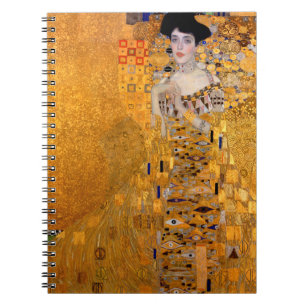 Gustav Klimt "Adele" Portrait Vintage Notebook