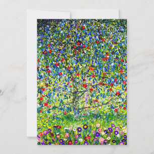 Gustav Klimt Apple Tree Announcement