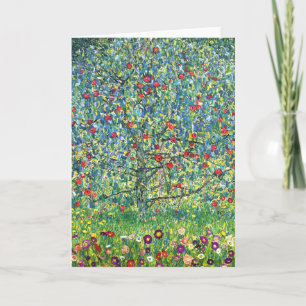 Gustav Klimt: Apple Tree Card