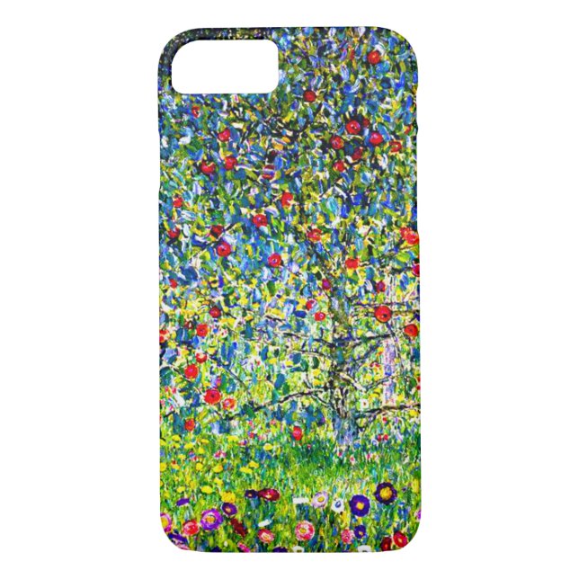 Gustav Klimt Apple Tree Case-Mate iPhone Case (Back)
