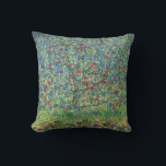 Gustav Klimt - Apple Tree Cushion<br><div class="desc">Apple Tree I - Gustav Klimt,  Oil on Canvas,  1907</div>