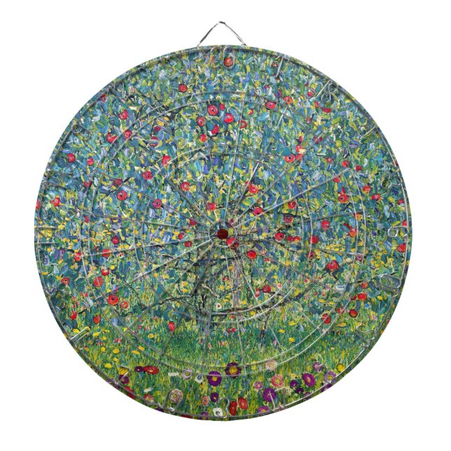 Gustav Klimt - Apple Tree Dartboard (Front)