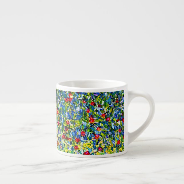 Gustav Klimt Apple Tree Espresso Cup (Right)
