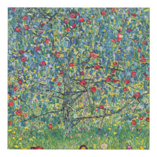 Gustav Klimt - Apple Tree Faux Canvas Print