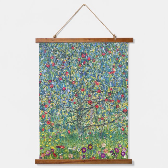 Gustav Klimt - Apple Tree Hanging Tapestry (Front)