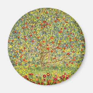 Gustav Klimt Apple Tree Magnet