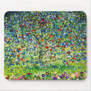Gustav Klimt Apple Tree Mouse Mat