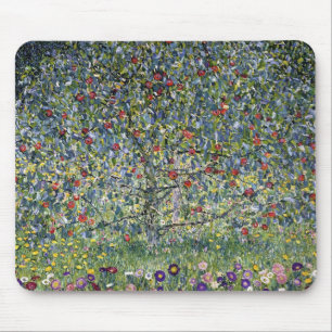 Gustav Klimt Apple Tree Mouse Pad
