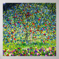Gustav Klimt Apple Tree