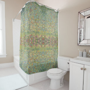 Gustav Klimt Apple Tree Shower Curtain