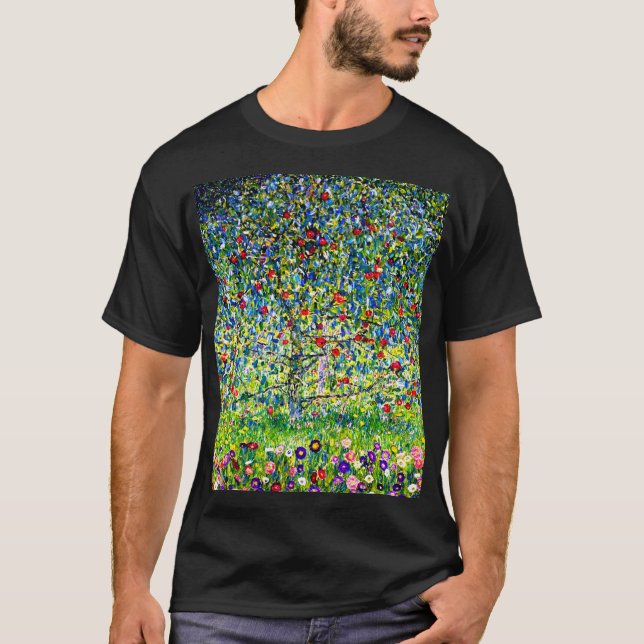 Gustav Klimt Apple Tree T-Shirt (Front)