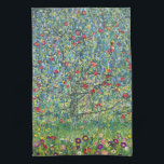 Gustav Klimt - Apple Tree Tea Towel<br><div class="desc">Apple Tree I - Gustav Klimt,  Oil on Canvas,  1907</div>