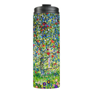 Gustav Klimt Apple Tree Thermal Tumbler
