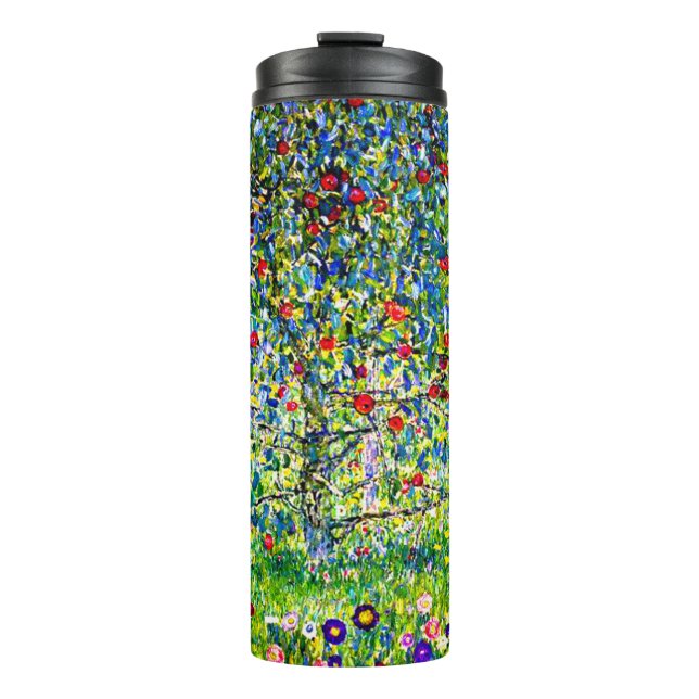 Gustav Klimt Apple Tree Thermal Tumbler (Front)