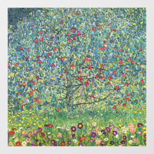 Gustav Klimt - Apple Tree Window Cling