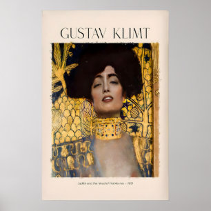 Gustav Klimt Art Print - Judith and Holofernes Art