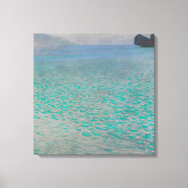 Gustav Klimt Attersee Canvas Print (Front)