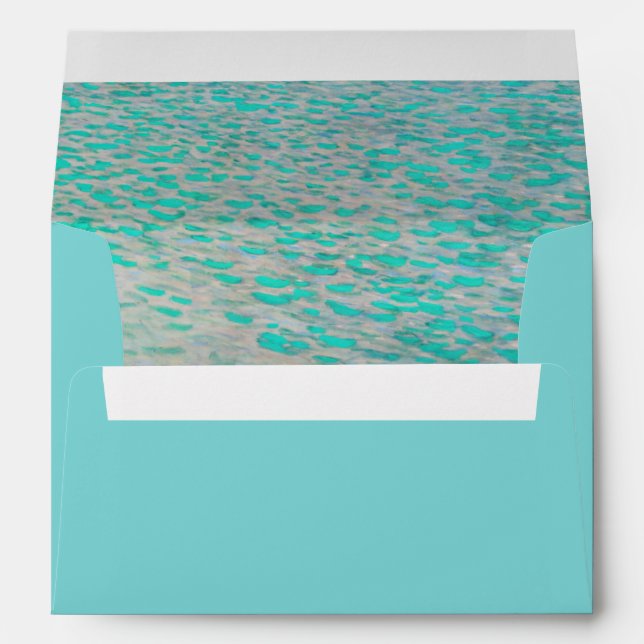 Gustav Klimt - Attersee Envelope (Back (Bottom))