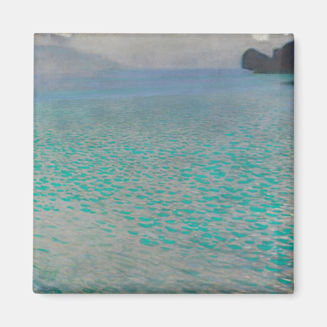 Gustav Klimt Attersee Magnet (Front)
