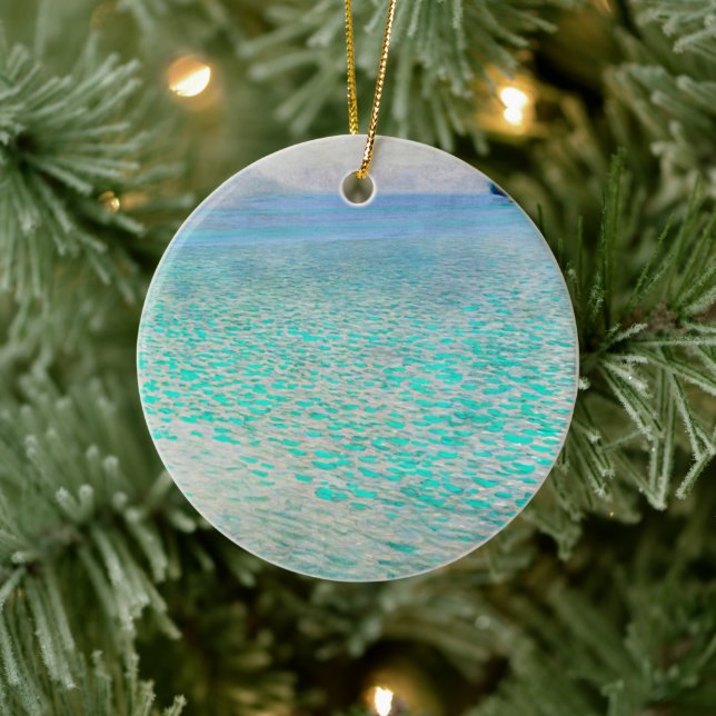 Gustav Klimt Attersee Ornament – Timeless Elegance (Tree)