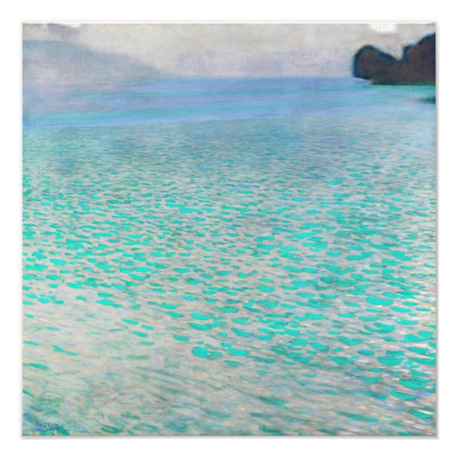 Gustav Klimt - Attersee Photo Print (Front)