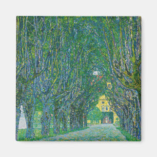 Gustav Klimt - Avenue in the Park Schloss Kammer Magnet