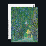 Gustav Klimt - Avenue in the Park Schloss Kammer Postcard<br><div class="desc">Avenue in the Park of Schloss Kammer - Gustav Klimt,  Oil on Canvas,  1912</div>