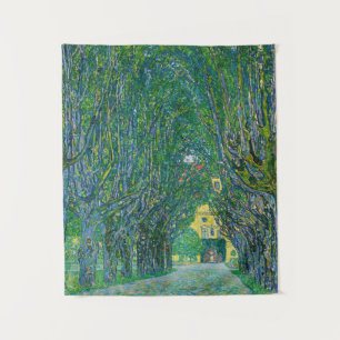 Gustav Klimt - Avenue in the Park Schloss Kammer Tapestry