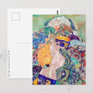 Gustav Klimt - Baby / Cradle Postcard