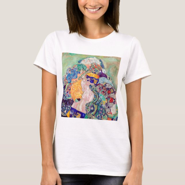 Gustav Klimt - Baby / Cradle T-Shirt (Front)